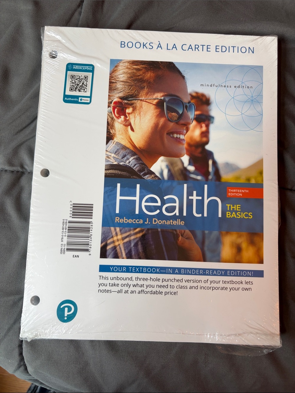 NWTs Health: The Basics 13th Edition By Rebecca Donatelle Binder Version